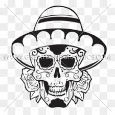 Skull with sombrero vector | free vector image in ai and eps format, creative commons license. Sugar Skull Sombrero Illustration Free Transparent Png Clipart Images Download
