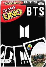 Juegos de mesa uno bts puzzle de escritorio juego de tarjeta. Amazon Com Juego De Cartas Gigante Uno Bts Con 108 Cartas Basadas En Bts Global Superstars Global Boy Band Regalo Para Ninos Y Ninas De 7 Anos Y Mas Toys Games