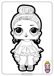 The benefits of coloring are vast, so it's a great idea to get your little one coloring every day. Printable Lol Doll Surprise Go To Party Coloring Page 7 Lol Dolls Coloring Pages Cool Coloring Pages
