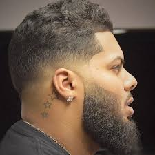 Latino haircut with hard part #4. 50 Stylish Fade Haircuts For Black Men In 2021