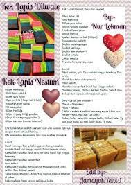 Maybe you would like to learn more about one of these? Pin On Kek Lapis