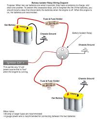Deep cycle battery charging with your alternator: Isolator Car Audio Wiring Diagrams Wiring Diagram All Note Value Note Value Huevoprint It