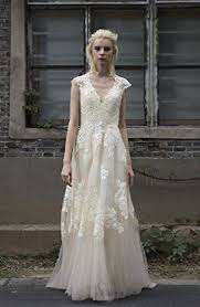 Ruolai Asa Bridal Women S Vintage Cap Sleeve Lace Wedding Dress A Line Evening Cap Sleeve Wedding Dress Lace Country Wedding Dresses Lace Wedding Dress Vintage