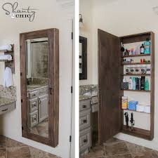 Does anyone have a tutorial on doing this? Diy Bathroom Mirror Storage Case Bathroom Mirrors Diy Bathroom Mirror Storage Diy Bathroom Storage