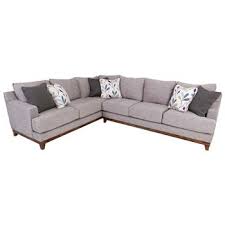 Apply a similar, earthy hue to the walls and ceiling surrounding your gray sectional, to create a jewel box effect in the space and balance the cool undertones of the gray upholstery. Couches Sectional Sofas Sleeper Sofas Homemakers
