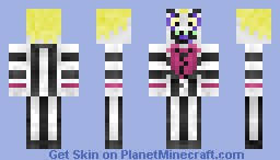 Beetlejuice (less known as betelgeuse) is a trickster and mischievous ghost. Beetlejuice Minecraft Skin