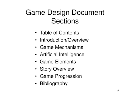 Before writing a single line of code, an experienced game designer creates a map for what they are going to build. Ppt Game Design Documents Powerpoint Presentation Free Download Id 671065