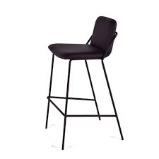 Sling Upholstered Bar Stool In 2020 Upholstered Bar Stools Bar Stools Black Bar Stools