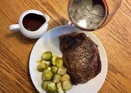 1 boneless rib eye steak, 1 1/2 inches thick. Rib Roast Prime Rib With Sage Red Wine Sauce Recipe By Pauln Cookpad