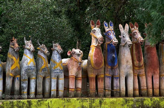 Chettinad – Painted Clay Horses Of Ayyanar Temples – The Urge To Wander