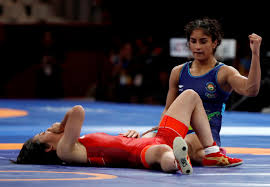 17 hours ago · vinesh phogat suffered a massive upset defeat at the olympic games after being pinned by belarus' vanesa kaladzinskaya in the 53kg quarterfinals to not only go out of the gold medal race but also face the risk of getting eliminated, on thursday (august 5). Wrestling Vinesh Phogat Targets Tokyo Glory To Overcome Rio Heartache News India Times