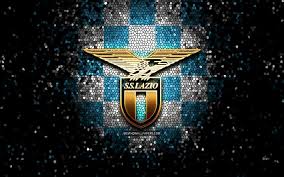 Some logos are clickable and available in large sizes. Download Wallpapers Lazio Fc Glitter Logo Serie A Blue White Checkered Background Soccer Ss Lazio Italian Football Club Lazio Logo Mosaic Art Football Italy For Desktop Free Pictures For Desktop Free