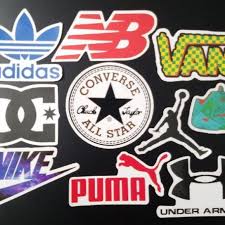 In light of adidas how can brands protect their logos. Various Wall Decor Shoe Brand Name Logo Vinyl Stickers Poshmark
