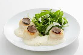 Noix De Saint Jacques A La Truffe D Ete Guy Demarle Recette Noix De Saint Jacques Truffe Truffe Recette