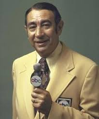 As a huge sports fan, *Howard Cosell* was a fixture in my life in the 70's  .. He retired