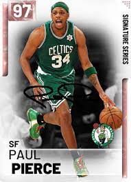 Pin By Angus Sprague On Basketball Paul Pierce Player Card Nba Live