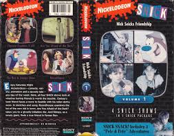 So few shows on television have humor, thought and style. Vhshit Scans Nickelodeon Snick Vol 1 Nick Snicks Friendship