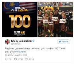 Program persediaan atlet ke arah sukan sea 2017 yang merangkumi tiga fasa yang dinamakan 'kita juara 2017' yang bermula pada bulan september 2015. Sukan Sea 2017 Malaysia Capai Pungutan Emas Ke 100 Menerusi Gimnastik Berirama Semasa Cari Infonet