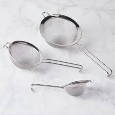 Stainless steel is the optimum solution for your woven mesh needs. De Buyer Stainless Steel Strainer Set Of 3 Mesh Colanders On Food52