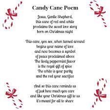 Look at the candy cane wiiat do you see? Jesus Candy Cane Poem Printable Free Candy Cane Christmas Poem This Set Includes A Color Or Black And White Version And Coordinates Perfectly With Our Jesus Loves You Candy Cane