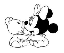 Ausmalbilder micky maus und minni maus (dateityp jpg). Minni Maus Baby Malvorlagen Coloring And Malvorlagan