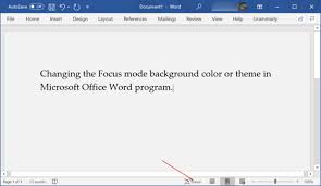 Changing page color on mac os. How To Change Focus Mode Background Color Theme In Office Word Websetnet