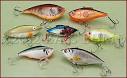 Santee Lakes Bass Fishing Rattle Trap -