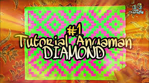 Bentuk anyaman kertas sederhana hewan : Kreatif Anyaman Kertas Mudah Dan Cantik Diamond By Ki Ravindra