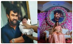 The sarja family was later blessed with a baby boy whom meghana calls as jr. Chiranjeevi Sarja Is Back à°ª à°¡ à°Ÿ à°®à°— à°¬ à°¡ à°¡à°• à°œà°¨ à°®à°¨ à°š à°š à°¨ à°® à°˜à°¨ à°° à°œ Meghana Raj Gives Birth To Baby Boy
