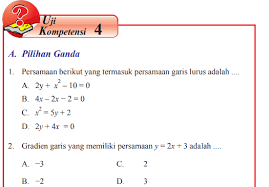 Benda yang tidak dapat ditarik oleh magnet disebut ……. Jawaban Pg Uji Kompetensi 4 Matematika Kelas 8 Halaman 181 Persamaan Garis Lurus Bastechinfo