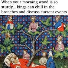 The Greatest Case Of Morning Wood Ever Historical Memes Classical Art Memes Art History Memes