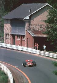 Want to discover art related to francorchamps? Jochen Rindt Lotus 49c Hurries Through Stavelot Spa Francorchamps 1970 He Put The 49 On The Front Row But His Race Was Over On Lap 10 When His Dfv Let Go T