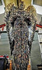 100 warriors dive in the battle, but only 1 can walk out! The Knife Angel Is A Sculpture Made From Thousands Of Knives That Have Been Surrendered Or Confiscated By Poli Angel Of Death Angel Statues Angel Sculpture