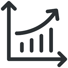 graph graph growth growth graph line graph icon business