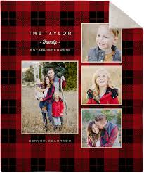 Wrap up in a fleece blanket from zazzle! Rustic Plaid Red Fleece Photo Blanket By Shutterfly Shutterfly
