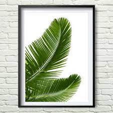 Tropical Leaf Print Green Palm Art Palm Art Palm Leaves Art Photo Tropical Prints Palm Leaf Prints Tropical Decor Wall Art Prints Leaf Prints Leaf Art