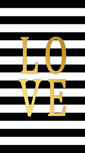 Black And White Stripes Background Hd Black White Stripes Gold Love Iphone Wallpaper Phone Background Lock Screen Imagens Para Quadros Fofos Posteres Para Quadros Papel De Parede De Fundo