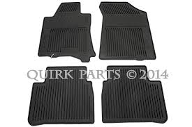 2013 2015 Nissan Altima Black All Weather Rubber Floor Mats Set Oem New Genuine Nissan Altima Nissan Rubber Floor Mats