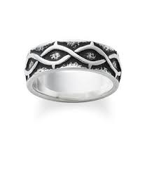 Crown Of Thorns Wedding Band James Avery Rings For Her James Avery Wedding Bands