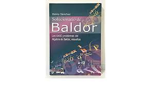 We did not find results for: Solucionario De Baldor Los 6 400 Problemas Del Algebra De Baldor Resueltos Aurelio Baldor Henry Sanchez 9789586482387 Amazon Com Books