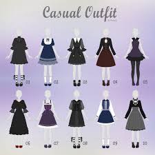 The shoulder areas where the sleeves are stitched to the. Open 6 10 Casual Outfit Adopts 26 By Rosariy Drawing Clothes Fashion Design Drawings Clothes Design
