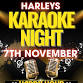 KARAOKE NIGHT AT HARLEYS  event image