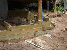 Treated Wood Retaining Wall 4x4 4x6 6x6 Pergola S Trellis S Arbors Fencing Water Features Outdoor Fire Pit Backyard Pergola Wood Retaining Wall