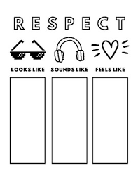 respect worksheet by taylor young teachers pay teachers