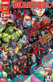 Deadpool, vol 1 #1 (comic book, embossed cover): Panini Comics Deadpool 25