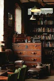 Dark Academia Aesthetic Library Aesthetic Home Decor