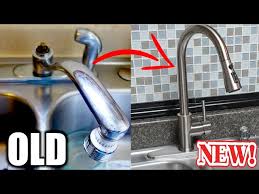 Replacing An Old Kitchen Sink Faucet
