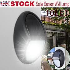 Electric fence for garden & wildlife. Solar Powered Led Garden Fence Lights Wall Patio Door Decking Outdoor Lighting Ebay