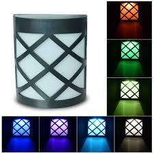 Foloseste lampi solare de la carrefour.ro, pentru o iluminare prietenoasa cu mediul. Aplica Solara Pentru Gradina Cu Led Rgb Ip55 Lixada