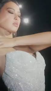 Here's a closer look at Michelle Dee's stunning gown by Mark Bumgarner  #MissUniversePhilippines2023